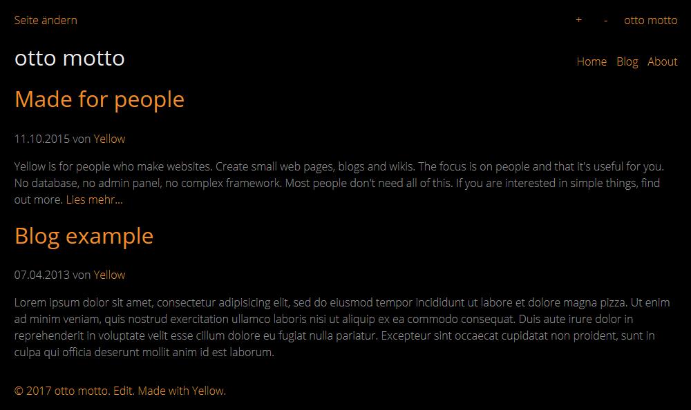 Die Installationsangaben